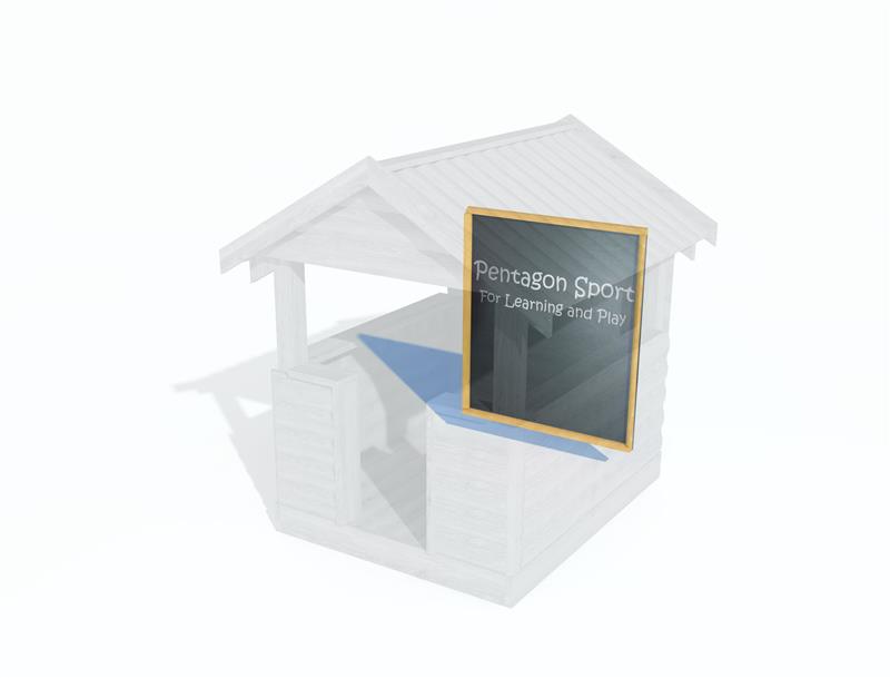 Technical render of a Small Playhouse Chalkboard